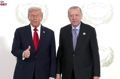 ببینید / ترامپ پس از مواجهه با اردوغان: «می‌دانید این آدم چقدر سرسخت است؟ واقعاً دوستش دارم»
