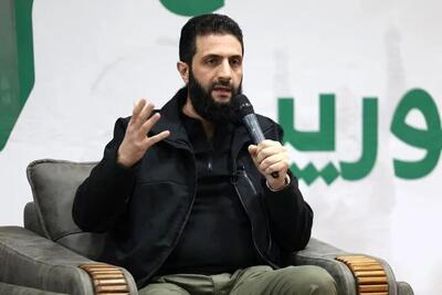 الجولانی: هدف قرار دادن کاخ ریاست‌جمهوری سوریه توسط اسرائیل، برای رساندن پیام نیست، بلکه اعلام جنگ است/ نمی‌خواهیم درگیر جنگ شویم و تهدیدی برای کسی باشیم/ تل‌آویو باید از هر نقطه‌ای که پس از ۸ دسامبر گرفته شده، عقب‌نشینی کند