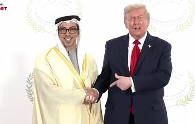 ببینید / ترامپ، هنگام دیدار با یک مقام اماراتی: «این‌ها پول زیادی دارند؛ پول نامحدود»