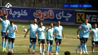 گل اول مس شهر بابک به شهرداری نوشهر (امید سام کن)