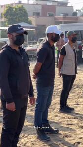 استقرار پرسنل امنیتی فلسطینی برای تأمین امنیت ورود زندانیان فلسطینی/فیلم