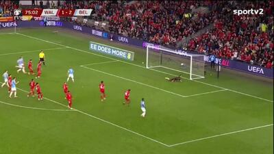  ویدیو: گل سوم بلژیک به ولز توسط کوین دبروینه