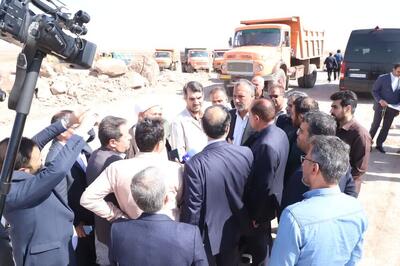 بازدید معاون وزیر راه و شهرسازی از پروژه فرودگاه بین‌المللی قم