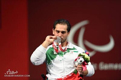 ویدیو| مدال نقره امیر جعفری با مهار وزنه ۲۰۲‌ کیلوگرمی