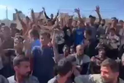 فیلم/ مردم خان‌یونس در انتظار اسرای آزاد شده فلسطینی