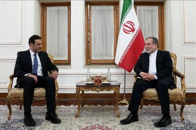 خداحافظی سفیر لبنان در تهران با عراقچی