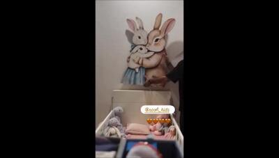  تغییر دکوراسیون و چیدمان سیسمونی اتاق جانان توسط سارا منجزی‌پور
