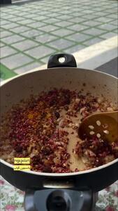 طرز تهیه غذای شمالی به اسم بادمجون کبابی شکم پر + فیلم