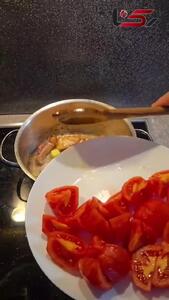 طرز تهیه خوراک مرغ متفاوت و لذیذ + فیلم