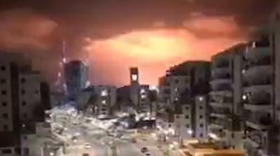 اسرائیل از طبقه‌بندی خارج کرد: لحظه اصابت موشک‌های ایران به خانه خلبان‌های اسرائیل