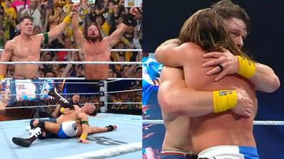 خلاصه بازی جذاب و تماشایی جان سینا مقابل ای جی استایلز در رویداد WWE Crown Jewel