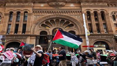 تظاهرات گسترده در استرالیا در همبستگی با فلسطین
