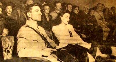  تونل زمان / گردش و تفریح محمدرضا پهلوی با فوزیه زن اولش