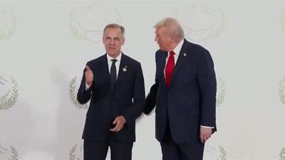 تلاش رهبران جهان برای عکس یادگاری با ترامپ/فیلم