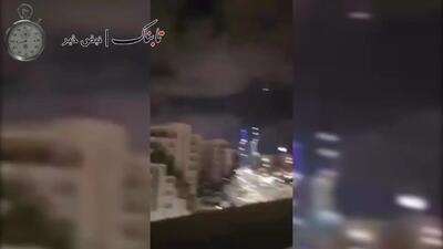  لحظه اصابت موشک‌های ایران به خانه خلبان‌های اسرائیل