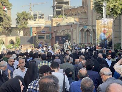 در مراسم وداع با پیکر محمد کاسبی چه گذشت؟