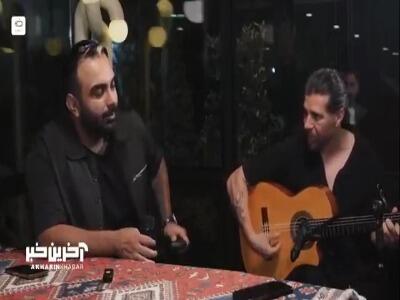 اجرای احساسی زنده از مسعود صادقلو در باضیا