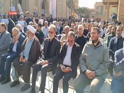  عکس/ مراسم وداع با پیکر مرحوم محمد کاسبی