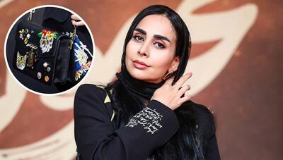 حضور «بیتا عالمی» با استایلی عجیب در اکران فیلم سینمایی (عکس)
