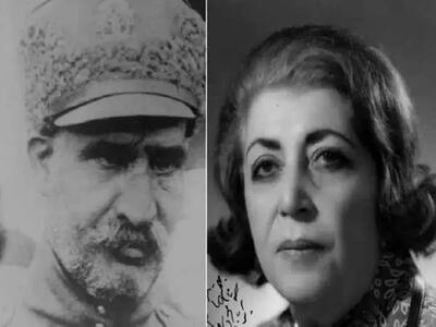  توران همسر سوم رضاخان در عروسی پسرش؛ سال 1340(عکس)