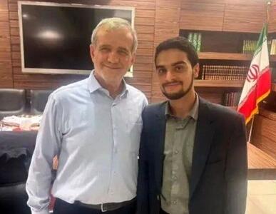 چهره جدید مشاور نسل زد دولت در جلسه کاری