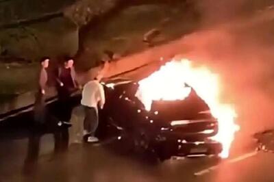  مرگ دلخراش راننده خودروی برقی شیائومی در آتش