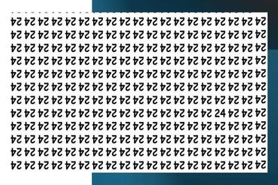  بازی فکری؛ فقط 1 نفر از 100 نفر تونسته عدد 24 رو بین اعداد سرنگون شده 24 پیدا کنه