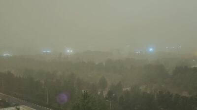  باد شدید با سرعت ۷۹ کیلومتر در ساعت گلستان را در نوردید