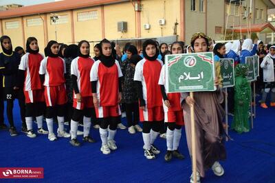  افتتاحیه المپیاد ورزشی دختران کشور در رشته هاکی