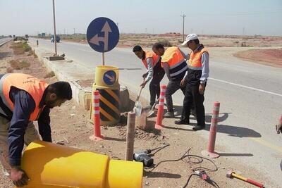  ایمن‌سازی محور چغازنبیل در حال اجراست