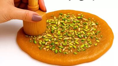  طرز تهیه سوهان خانگی با بافت ترد و خوشمزه همراه با نکات طلایی !
