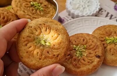  خوشمزه ترین شیرینی بدون فر و همزن بدون ورز دادن و استراحت! / شیرینی کماچ کرمان