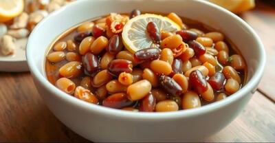  راز لعابدارترین خوراک لوبیا چیتی آموزش لوبیا چیتی رستورانی!