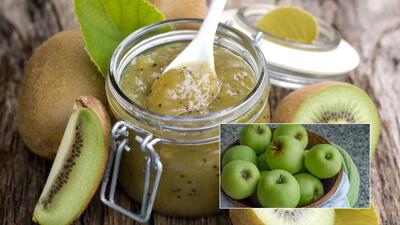  طرز تهیه مربای کیوی و سیب، یک طعم منحصر به فرد و سالم