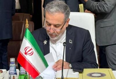 عراقچی: ترامپ یا می‌تواند رئیس‌جمهور صلح باشد یا رئیس‌جمهور جنگ