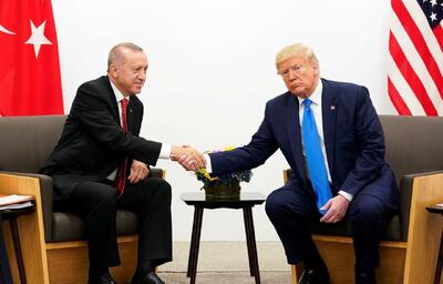  ترامپ: هر زمان به اردوغان نیاز داشتم، کنارم بود/به همسر زیبایت سلام برسان!+فیلم