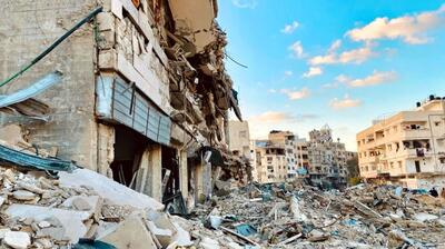  آغاز برداشتن آوارها در غزه/ ۹۰ درصد خیابان‌ها تخریب شده است