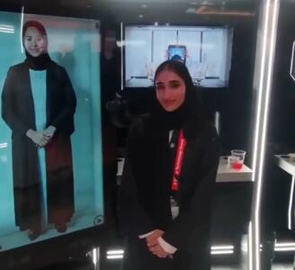 نبرد هولوگرافی در سالن ۲۰ جیتکس!