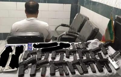  انهدام باند قاچاق سلاح در کرمان