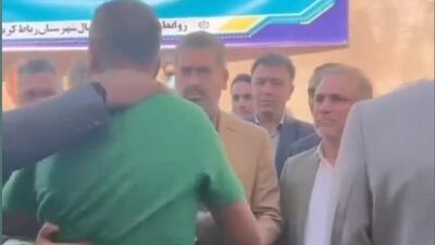  درگیری لفظی در مقابل چشمان میرشاد ماجدی