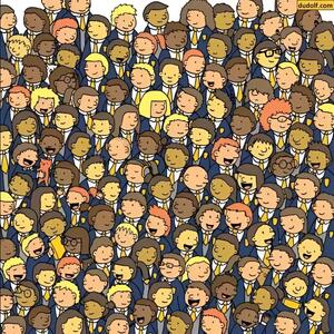  سه جغد به طرز هوشمندانه‌ای در میان مردم پنهان شده‌اند. هدف شما این است که آنها را در مدت زمان 9 ثانیه پیدا کنید