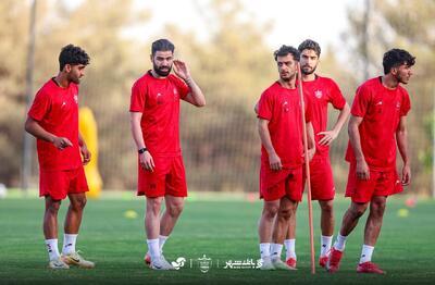 آخرین وضعیت مصدومان پرسپولیس | غیبت ۷ بازیکن در تمرینات