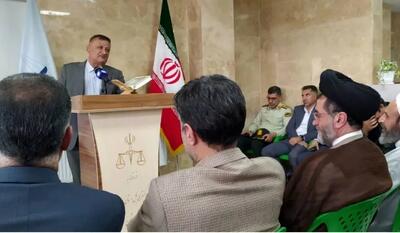  ساختمان پزشکی قانونی فیروزآباد افتتاح شد