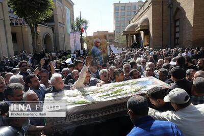 تشییع پیکر «محمد کاسبی»