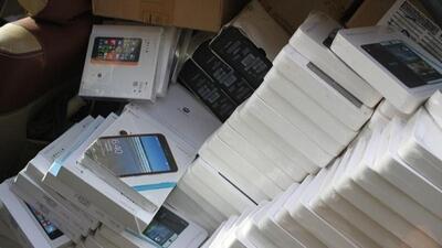  جولان آیفون قاچاق با رمز رجیستری مسافری
