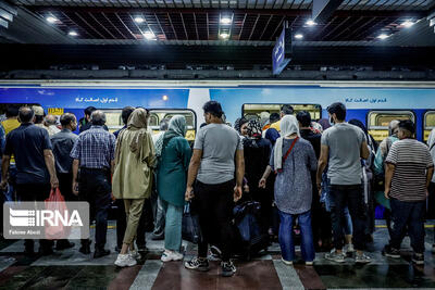  اختلال در خط چهار مترو تهران؛ سرویس‌دهی به حالت عادی برگشت