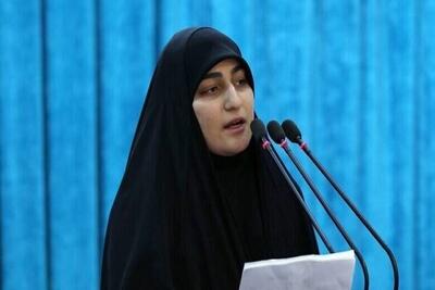  زینب سلیمانی در مراسم تشییع محمد کاسبی + عکس