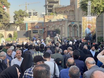  آغاز مراسم بدرقه پیکر «محمد کاسبی»