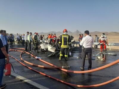  تصادف مرگبار در جاده رشتخوار - تربت‌ حیدریه با ۳ کشته