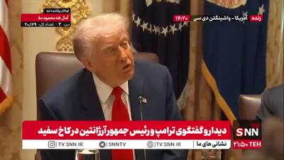  ترامپ خبرنگار NBC را دروغگو خواند و پاسخ او را نداد!